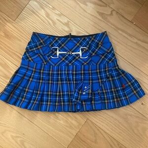 Tripp nyc Pleated Plaid Skirt, Women’s Size Small